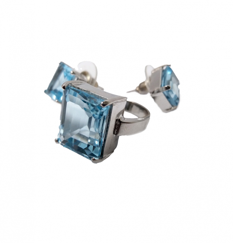 نیم ست جواهر اوپال کد 109