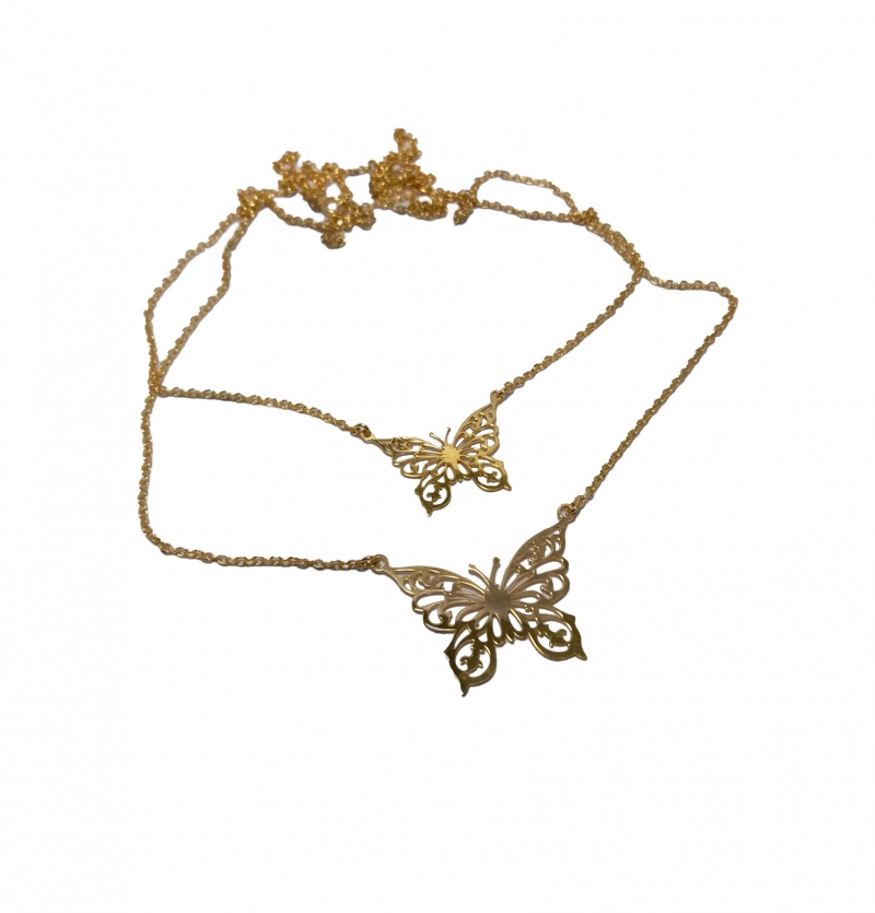 مدال پروانه مدل طلا کد 114