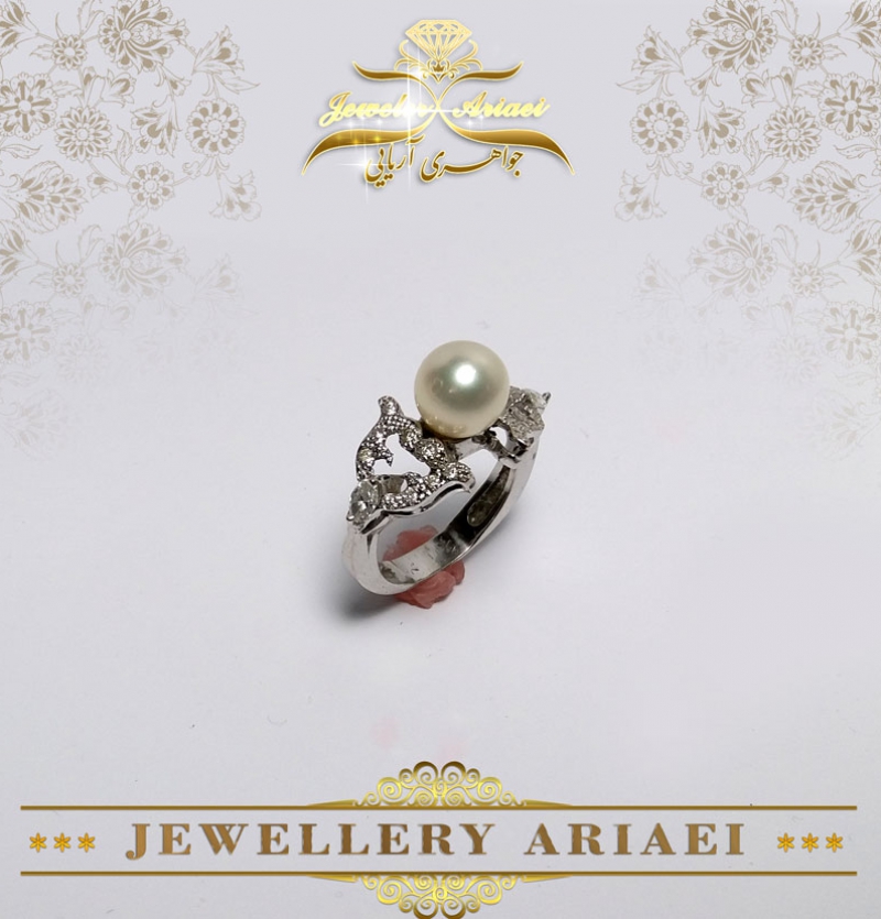 انگشتر مروارید مدل باراک کد 152