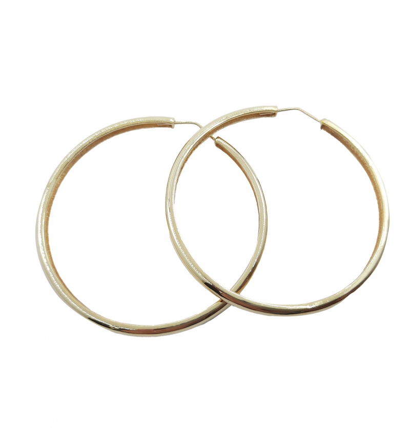 گوشواره طلا زنانه طرح النگویی