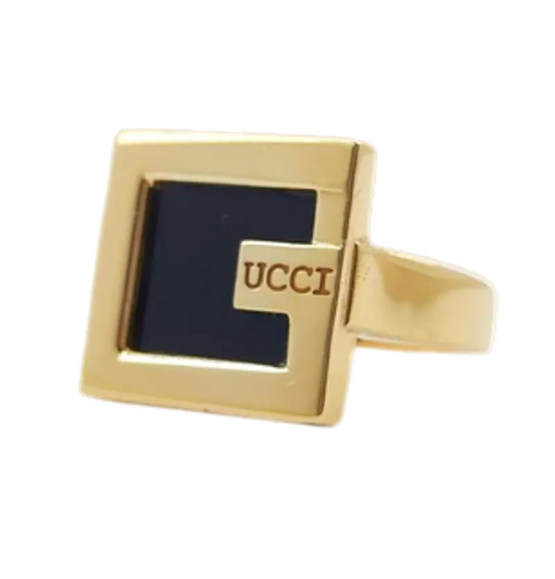 انگشتر طلا طرح گوچی