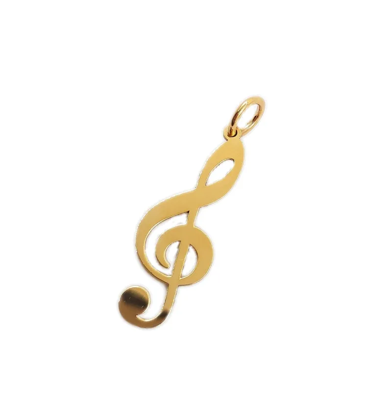 پلاک طلا مدل ملودی