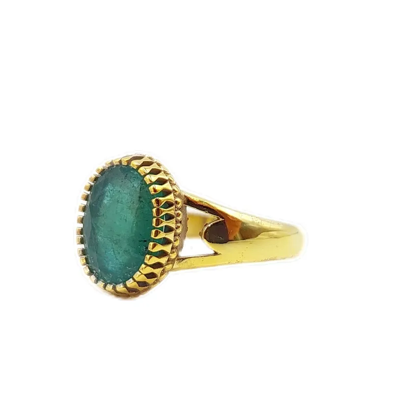 انگشتر زمرد طبیعی