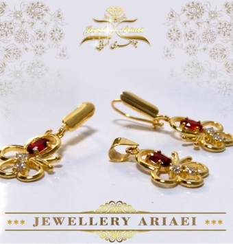 نیم ست دخترانه مدل پروانه