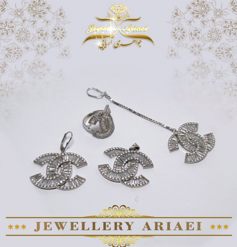 نیم ست نقره کد 162