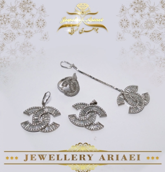 نیم ست نقره کد 162