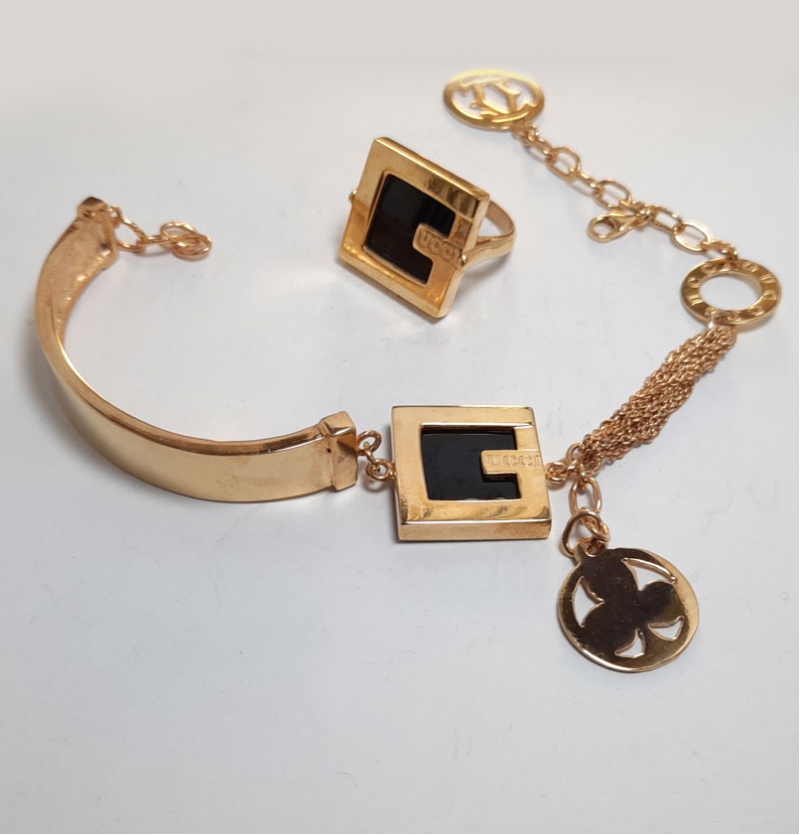 نیم ست نقره اونیکس