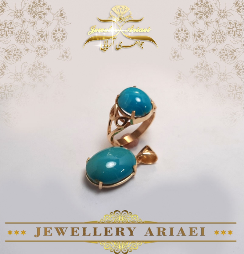 نیم ست فیروزه نیشابوری