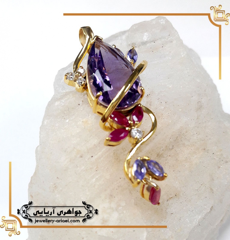 مدال طلای زرد کد 239