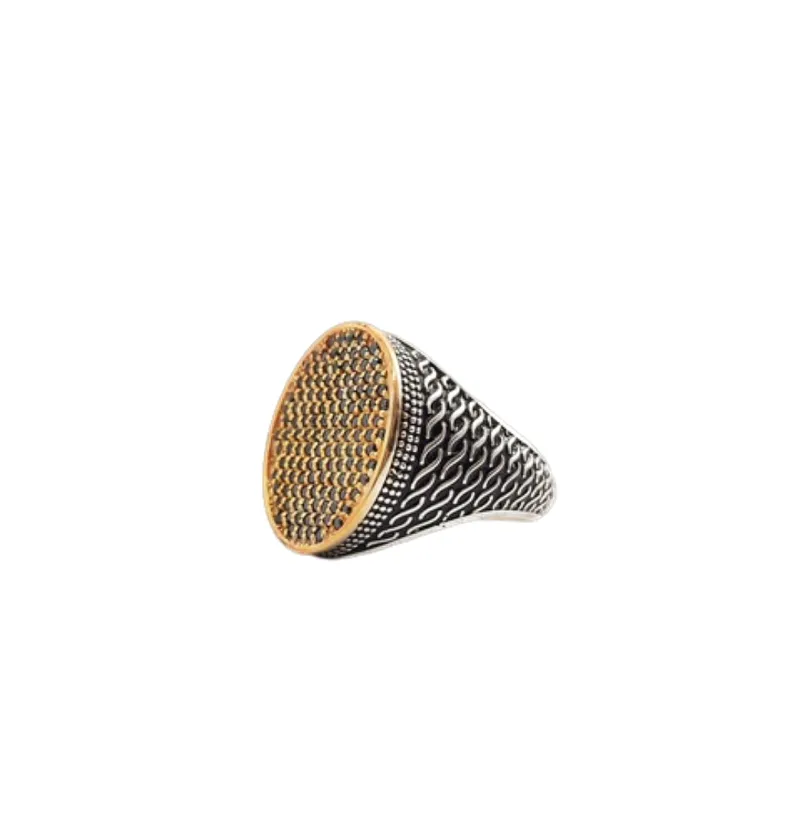 انگشتر نقره مردانه