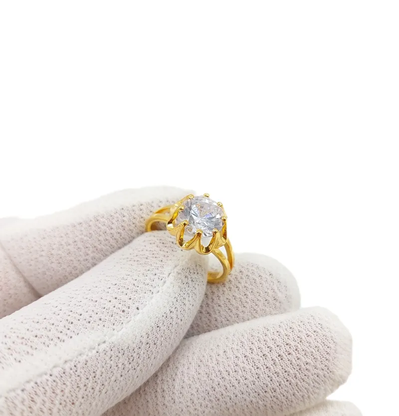 انگشتر طلا زرد