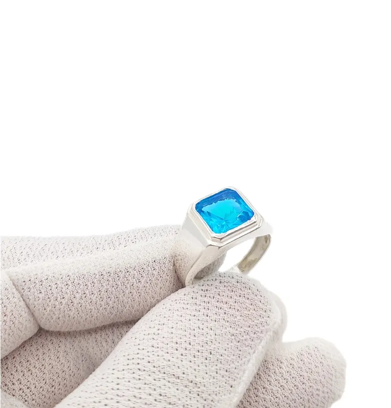 انگشتر مردانه نقره