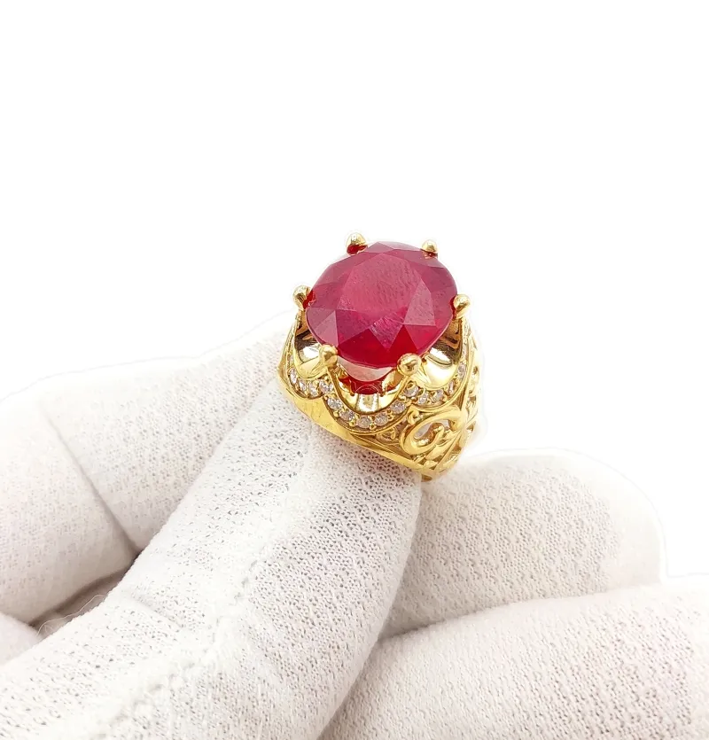 انگشتر طلا زرد