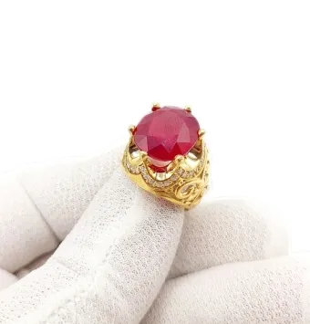 انگشتر طلا زرد