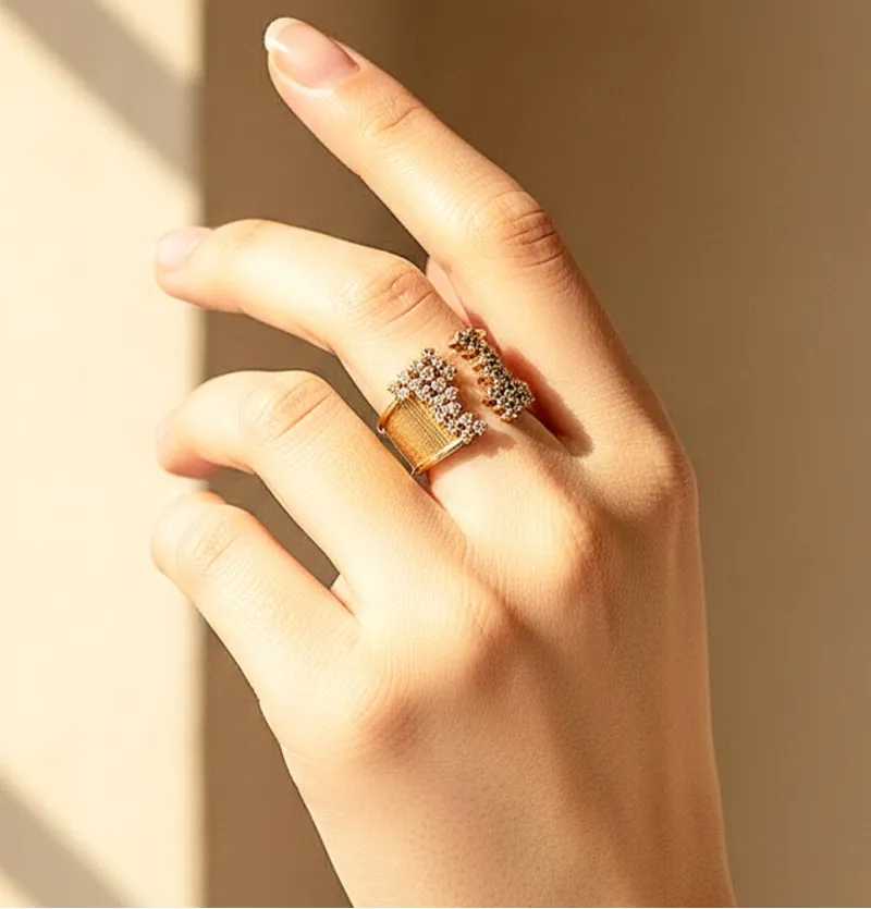 انگشتر طلا زرد