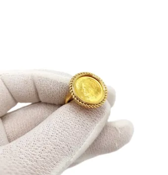 انگشتر سکه پهلوی