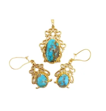 نیم ست فیروزه نیشابوری