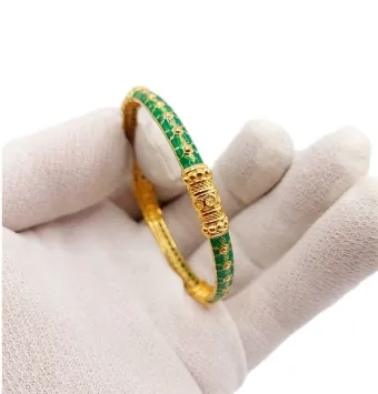 النگو مینا کاری سبز